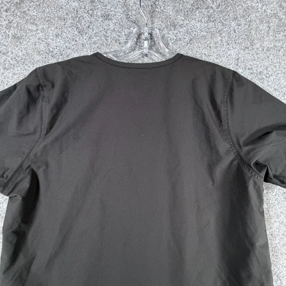 Carhartt Force Essentials V-Neck 6-Pocket Scrub Top Unisex S Black‎ Modern Fit